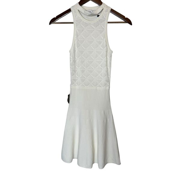 Ali & Jay Palacio de Bellas Knit Skater Dress in Cream size XS - Picture 1 of 5